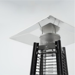 Dujinis šildytuvas Heatum Piramidė Atėnė Juoda