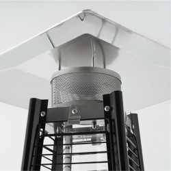 Dujinis šildytuvas Heatum Piramidė Atėnė Juoda