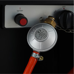 Dujinis šildytuvas Heatum Piramidė Atėnė Juoda